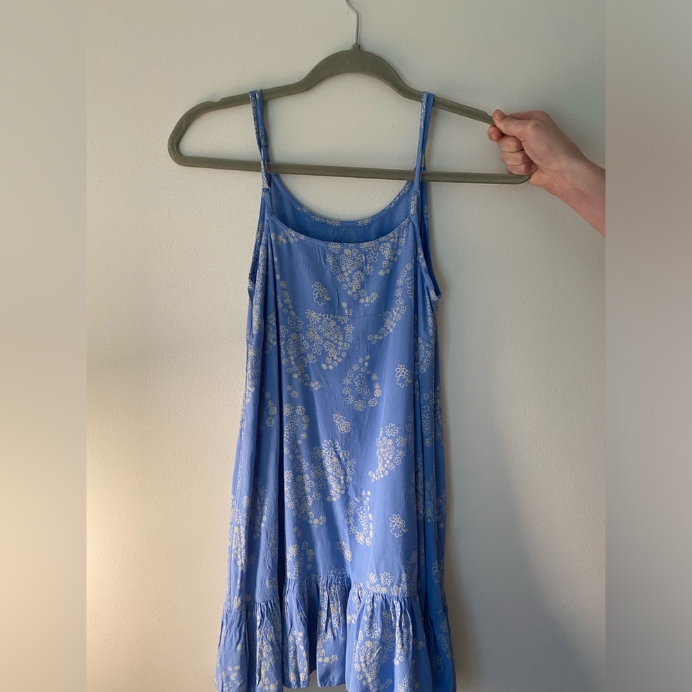 Urban Outfitters blue floral dress